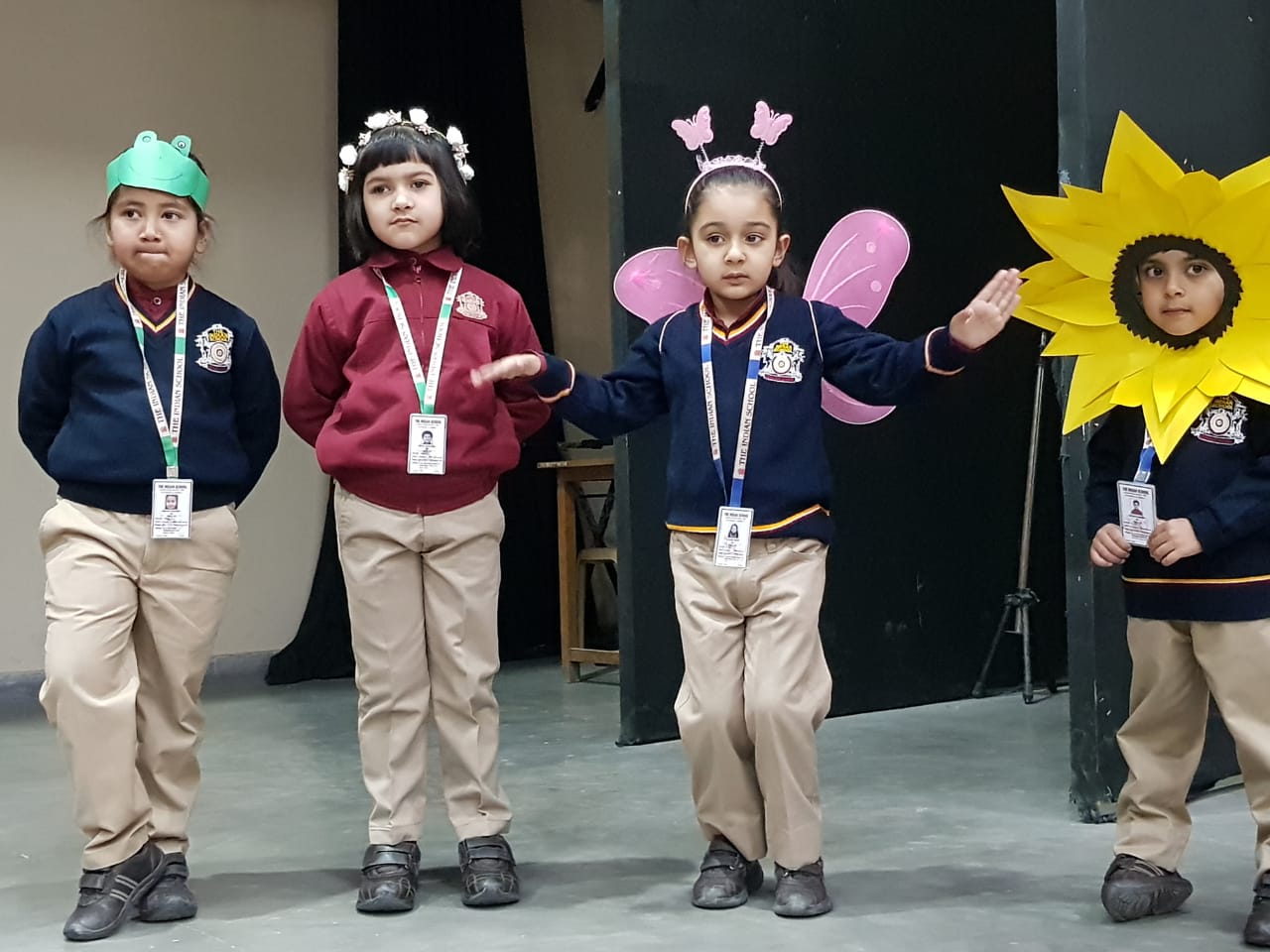 Pre primary welcomes the Spring at a special assembly